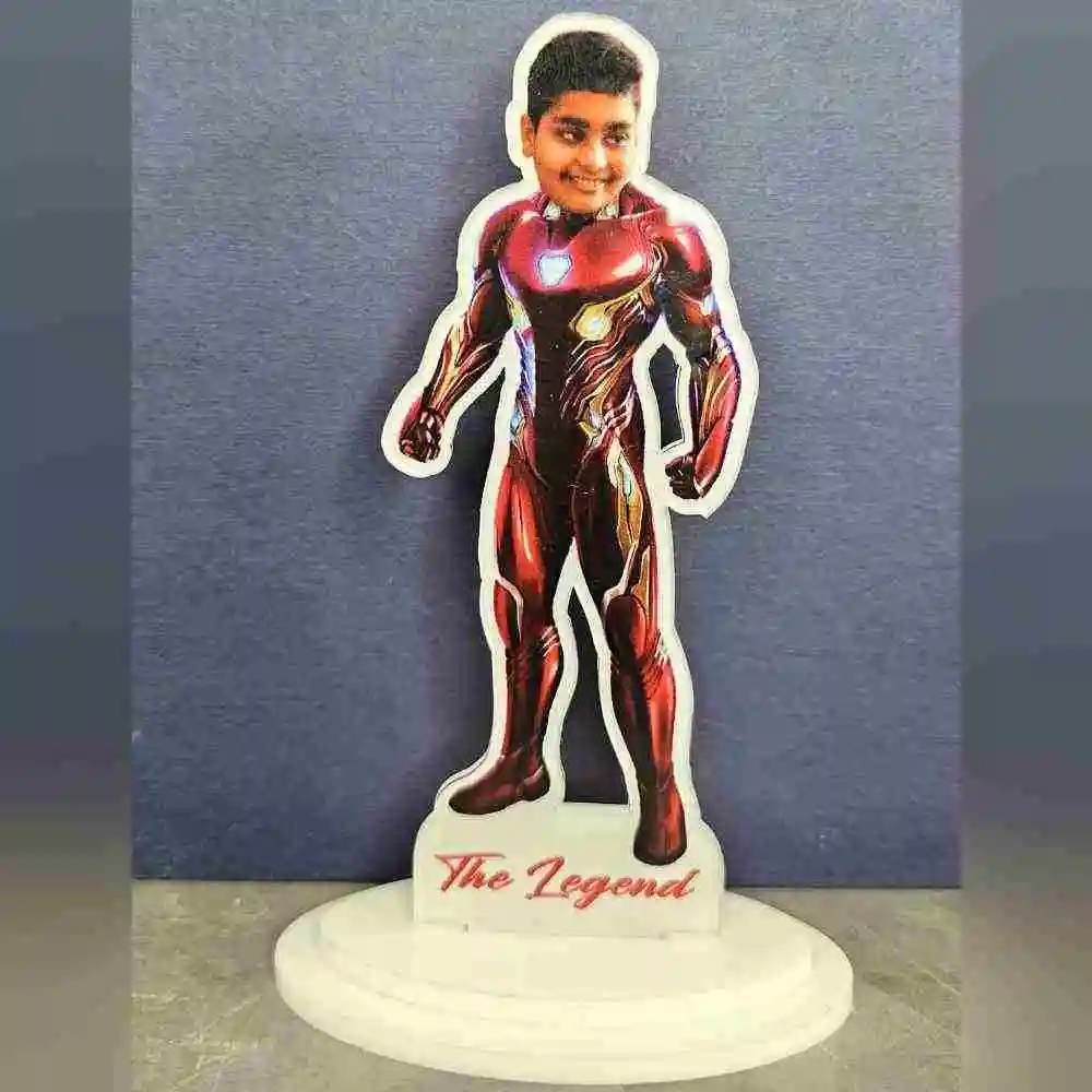 Personalized Iron Man Acrylic stand